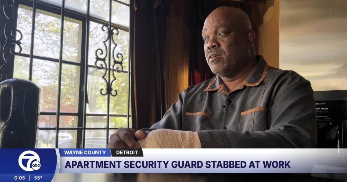 Detroit Security Guard Stabs Attacker, Hailed a Hero After Knife Assault